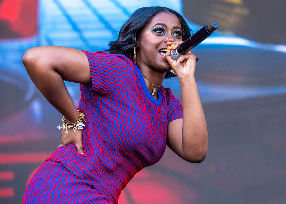 Tierra Whack performing live in concert