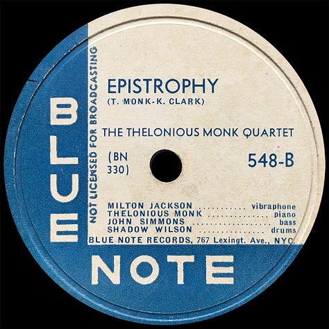 Thelonious Monk - Epistrophy - Best Songs of the 1940s