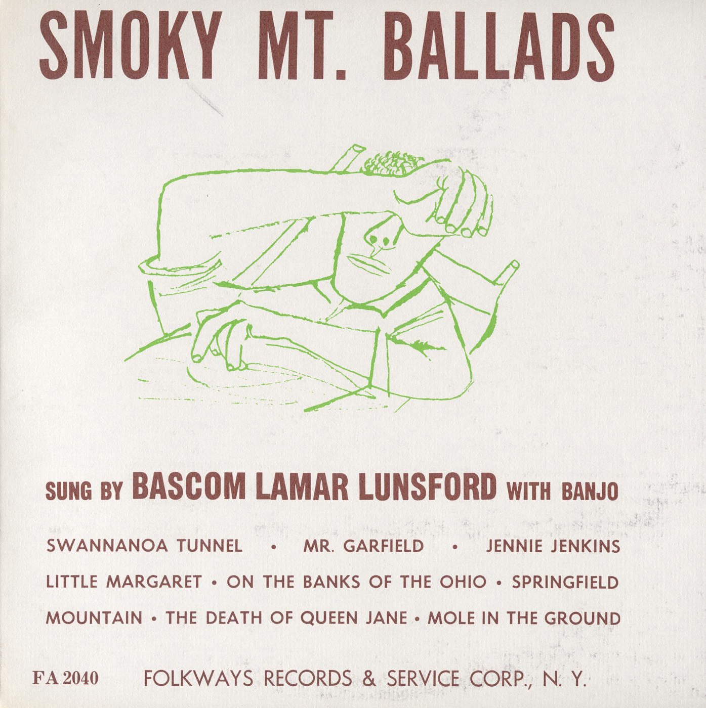 “Smoky Mt. Ballads” – Bascom Lamar Lunsford