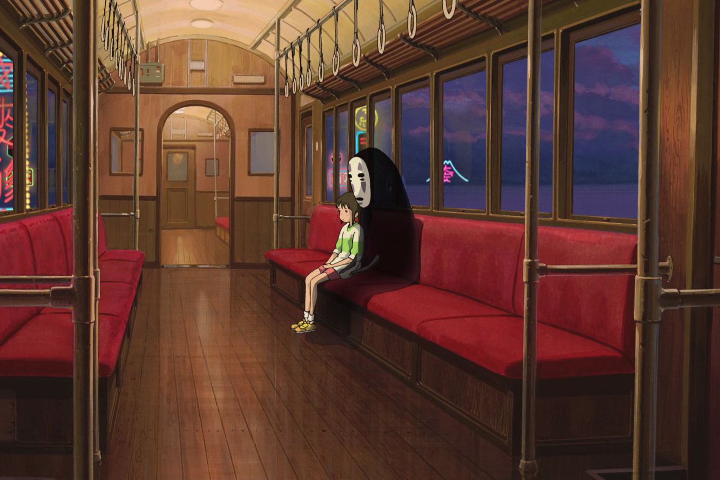 "Spirited Away" directed by Hayao Miyazaki